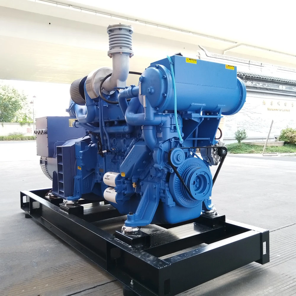 Factory Price Weichai Marine Genset Cargo Ship Generator With CCS