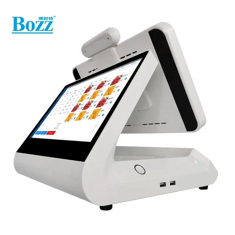 

Intelligent Hardware POS System Computerized Receipt Printer Android Touch Cash Register For Supermarket