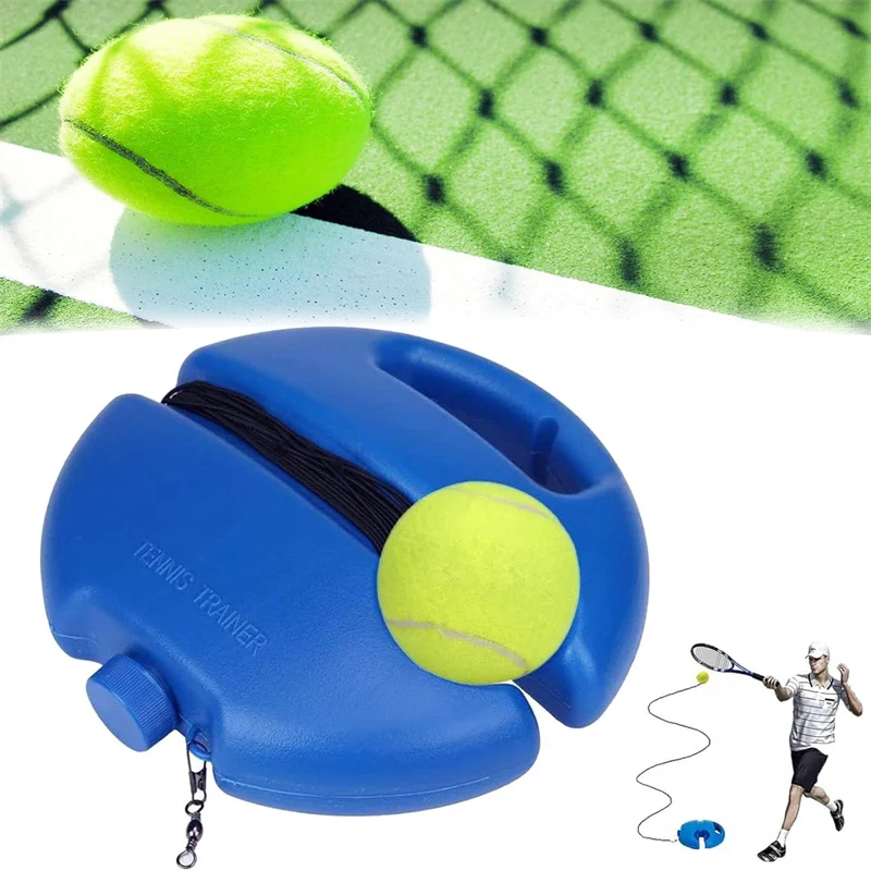 

Tennis Trainer Rebound Ball with String Baseboard Self Study Tennis Dampener Training Tool Exercise Equipment