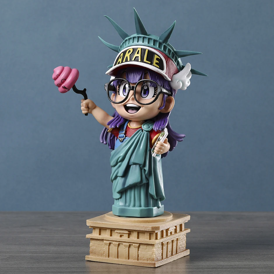 The Goddess of Liberty Arale Figure Model Desktop Ornaments Collectibles Toy Gift image 2