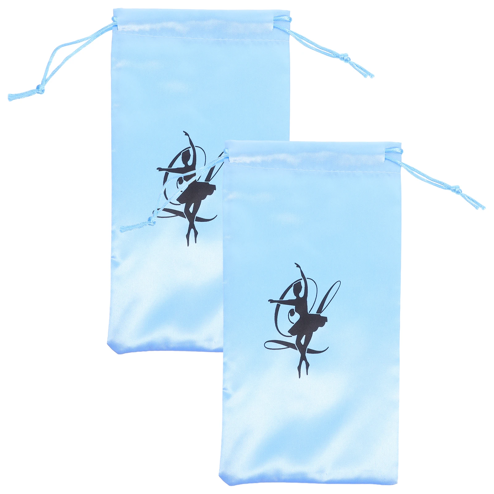 

Dance Storage Bag Satin Ballet Slipper Pouch Women Travel Dancers Shoe Bag Drawstring Dance Shoe Storage Spacious Design
