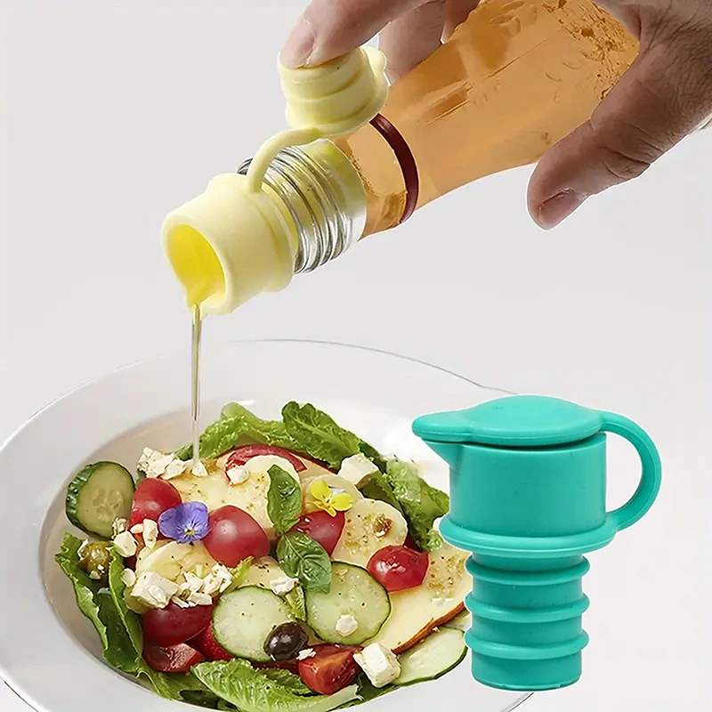 1pc Silicone Wine Stopper Wine Preservation Sealing Stopper Wine Bottle Stopper Anti-leakage Bottle Stopper Champagne Stopper