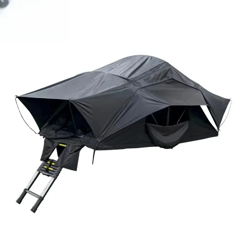 Hongsheng Products New Soft Top Aluminum Alloy Rooftop Tent, Practical Gear for Car Camping