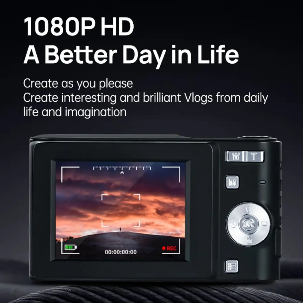 Fotocamera digitale da 50 MP Zoom ottico 16x Student Edition Macchina per schede CCD entry level economica Fotocamera DSLR portatile ad alto pixel