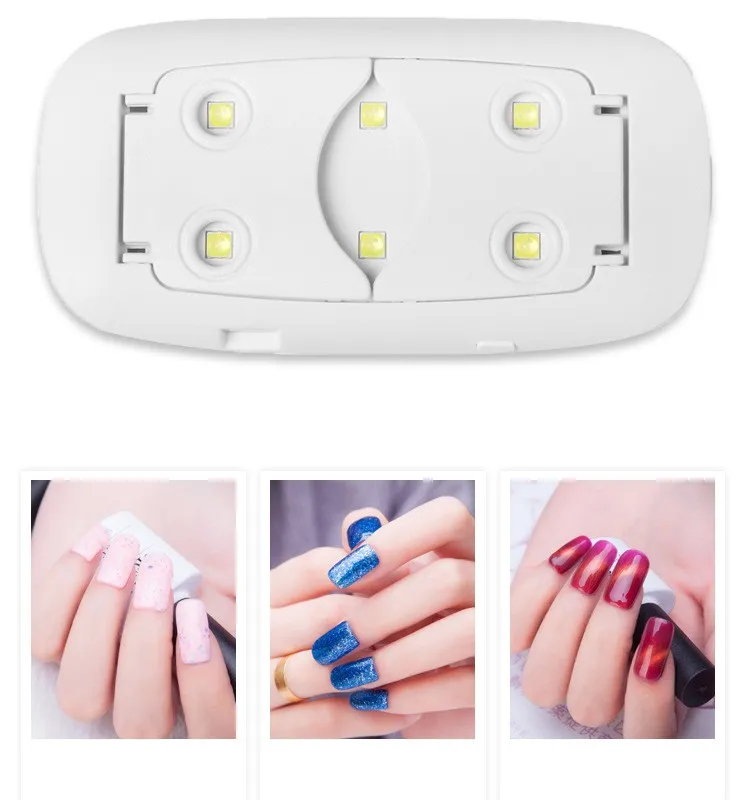 Lampe UV pour sécher les ongles, sèche-ongles avec capteur de mouvement, outil de manucure et pédicure