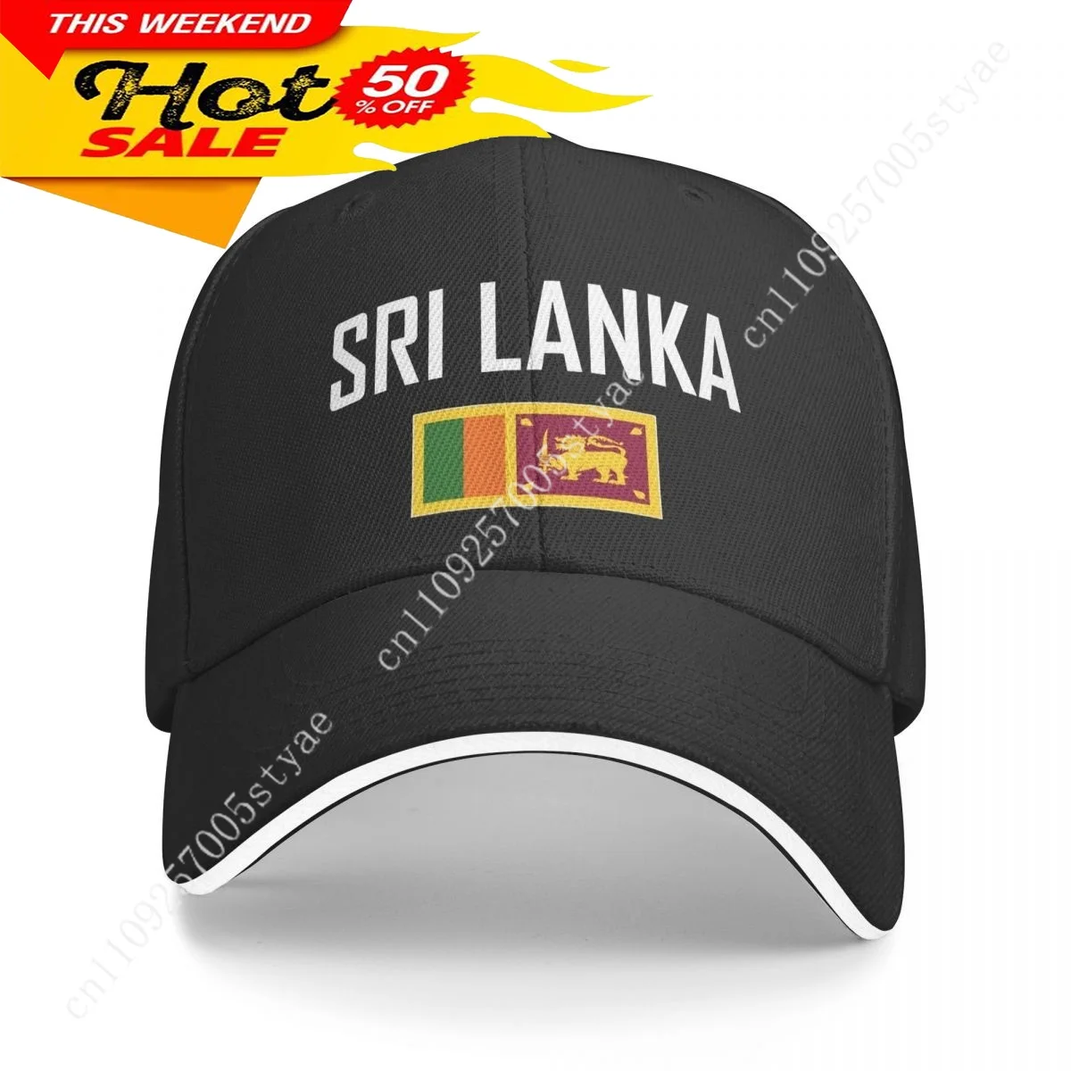 

SRI LANKA Flag Cap Man Woman Baseball Hat Fashion Sunhat Adjustable Hip Hop Hats Trucker Caps Cool Outdoor Snapback Hats