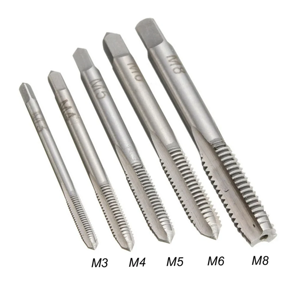 KATWAY قابل للتعديل T-مقبض اسئلة الحنفية دليل وجع M3 M4 M5 M6 M8 متري آلة المسمار الموضوع التوصيل T-شكل أداة HH-AA159 #5