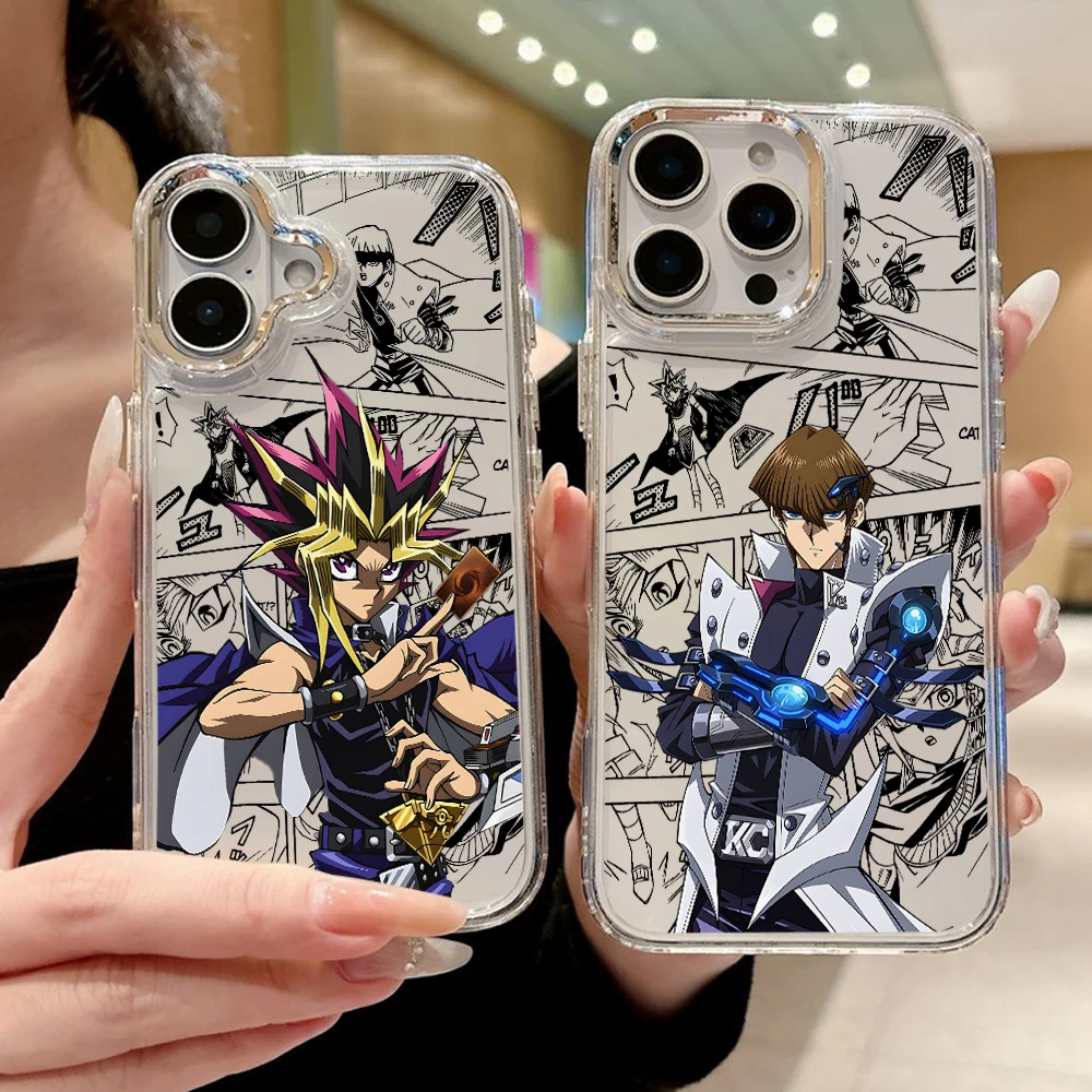 Duell-Monster Yu-Gi-Oh! Handyhülle für Samsung Galaxy A57 A56 A55 A54 A52 A37 A36 A26 A17 A16 A07 A06 4G 5G Luxuriöse Transparente Abdeckung