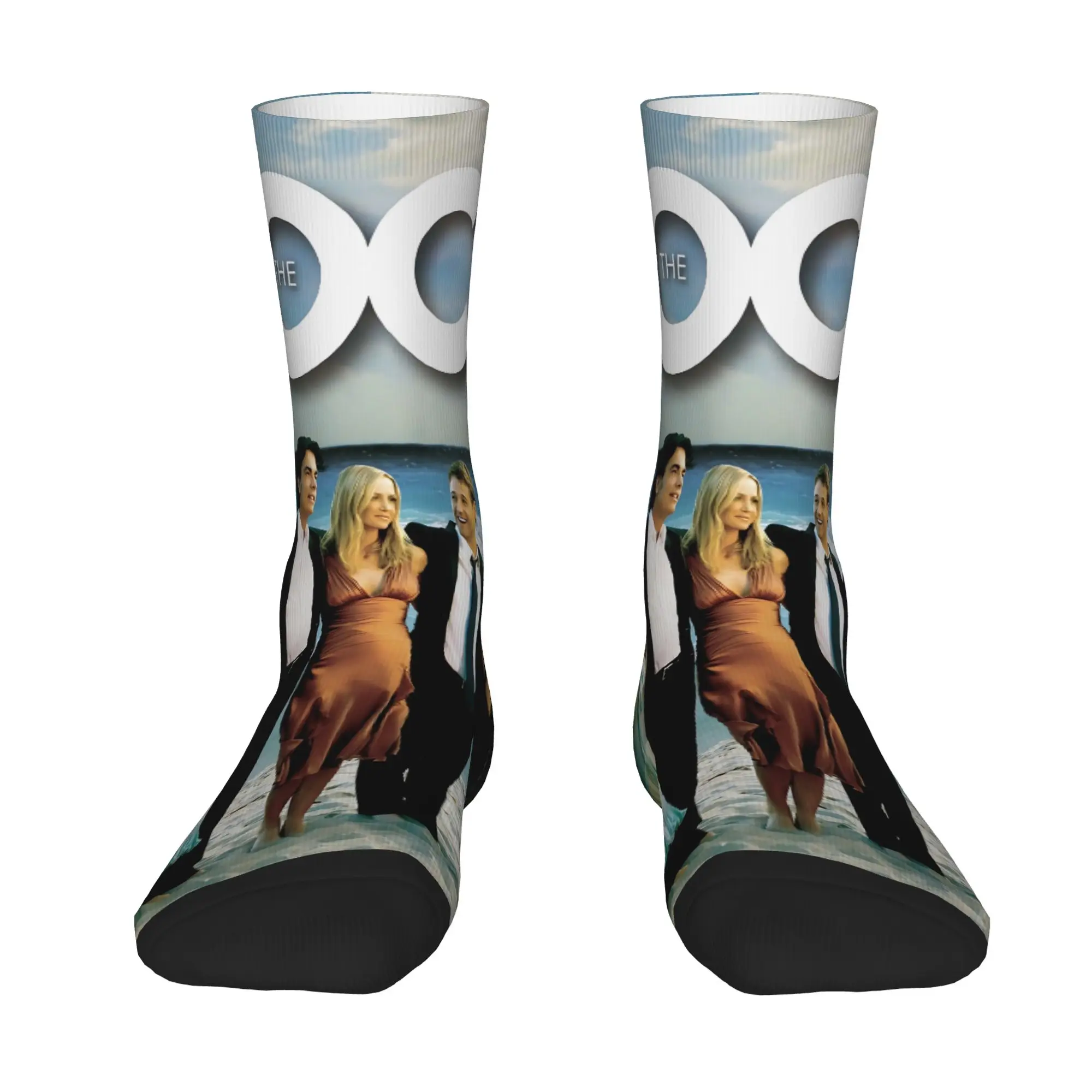 1 Pair Happy Funny Men's Sock The “Graduation” Finale Retro Harajuku O.C. Hip Hop Novelty Pattern Sock