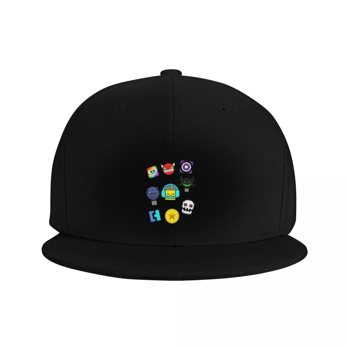 New Geometry Dash Unblocked Level Baseball Cap Snapback Caps Hip Hop Hats Classic Casual Hat