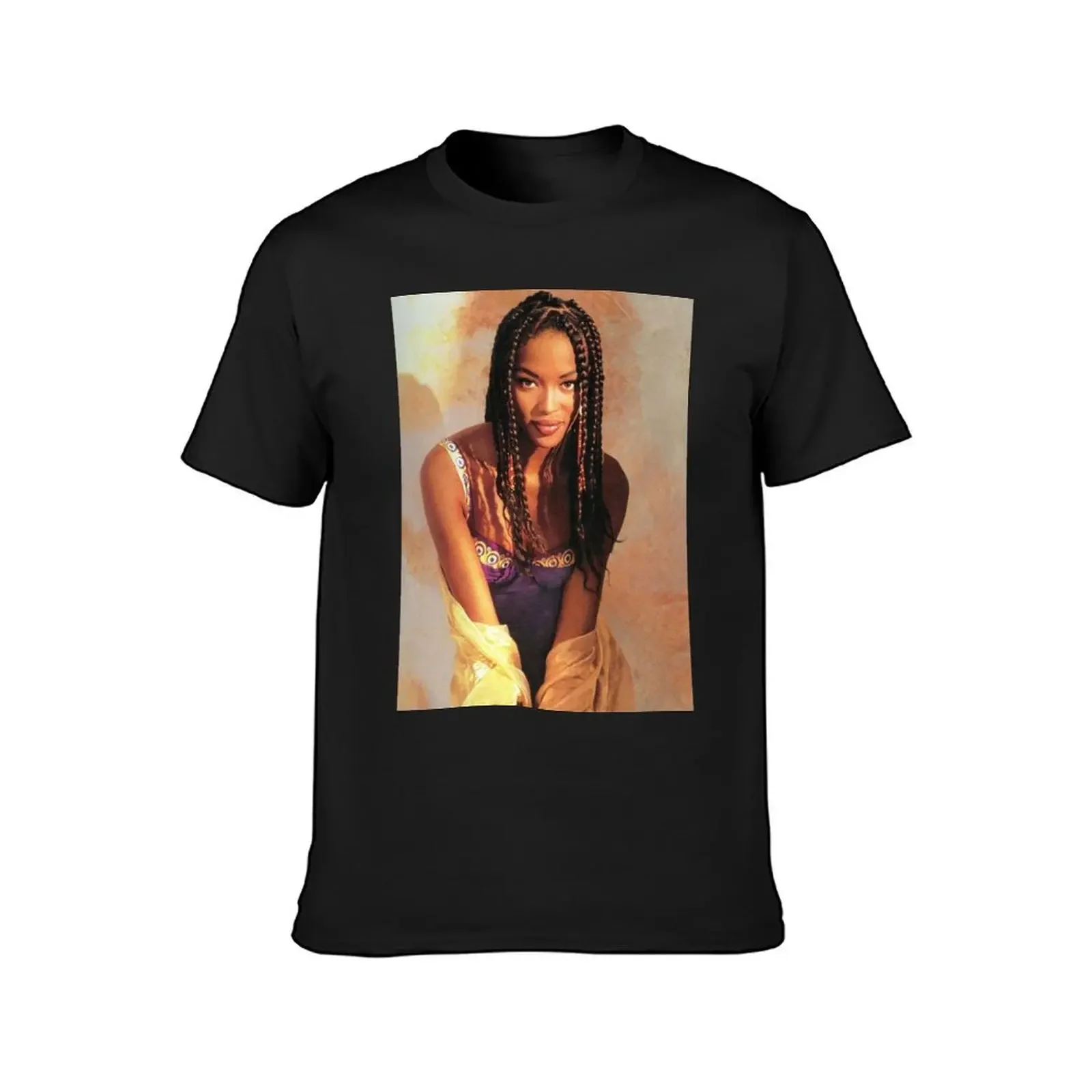 Naomi Campbell : Golden Hour T-Shirt heavyweights customs design your own graphic t shirt vintage mens graphic t-shirts pack