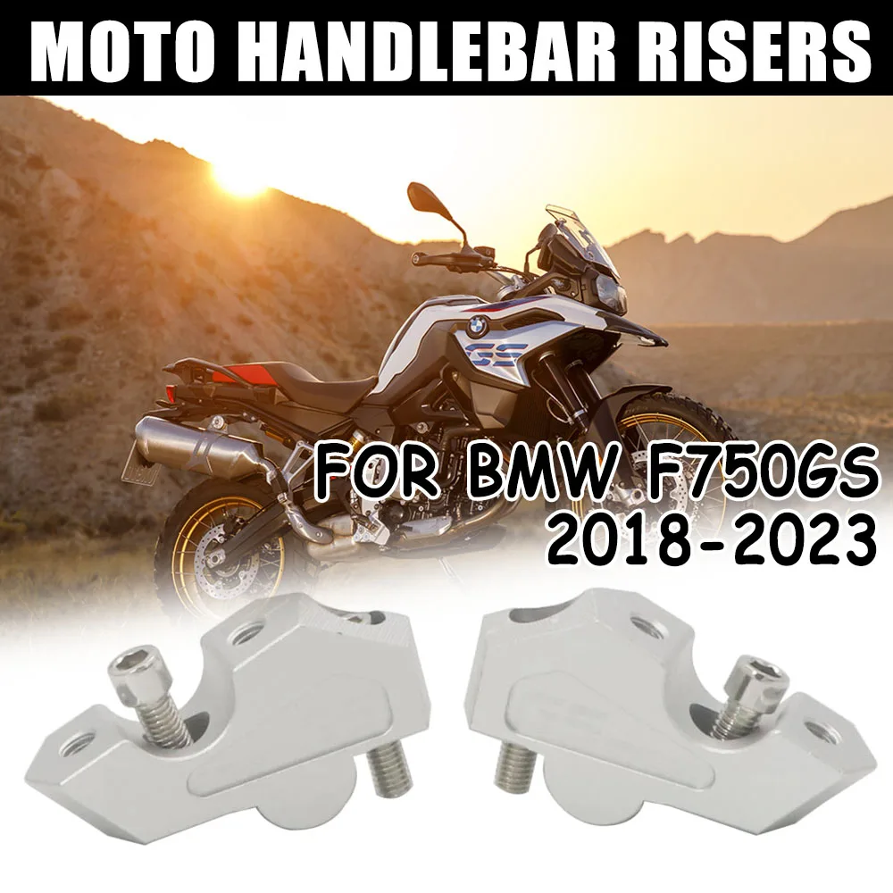 

NEW For BMW F750GS F 750 GS 2023 2022 2021 22MM Motorcycle Accessories Handlebar Riser fat handleBars Mount Clamp Extend Adapter