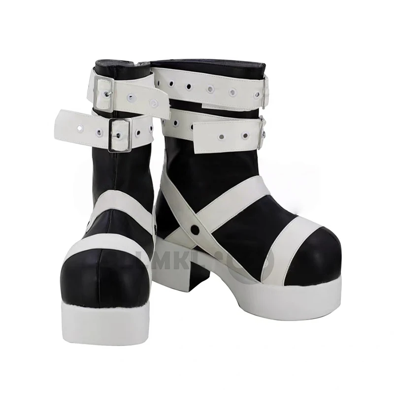 

Maka Albarn Cosplay Shoes Maka Cosplay Party Boots PU Leather Cosplay Boots Halloween Party Shoes Custom Made
