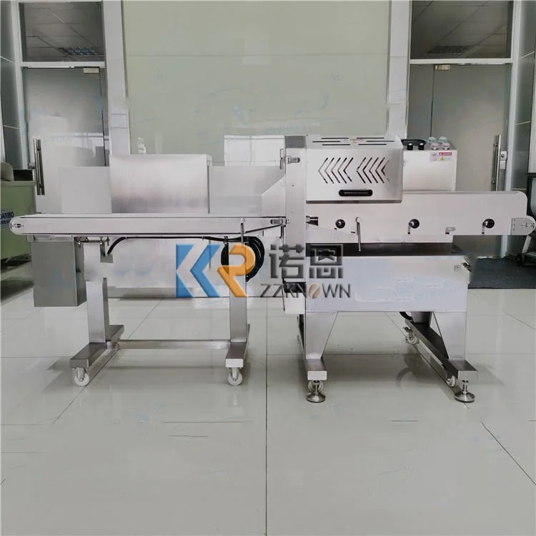 Mesin pengiris sayuran multifungsi, mesin pemotong irisan daging sapi komersial