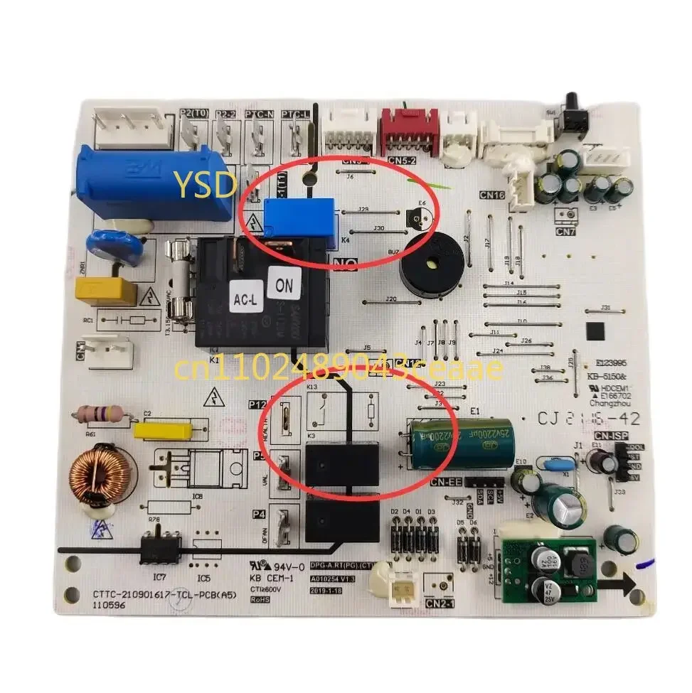

New Compatible with TCL Air Conditioning Main Control Board, Part Number: HT 210901617 TCL PCB A5 A010254 V1.3