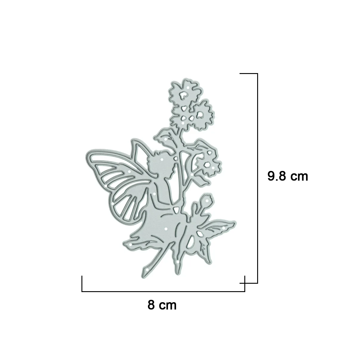 Cutting Die Cuts Butterfly Wings Fairy For Fantastic Greeting Card Decorating Paper Metal Punch Stencil Scrapbooking Supply