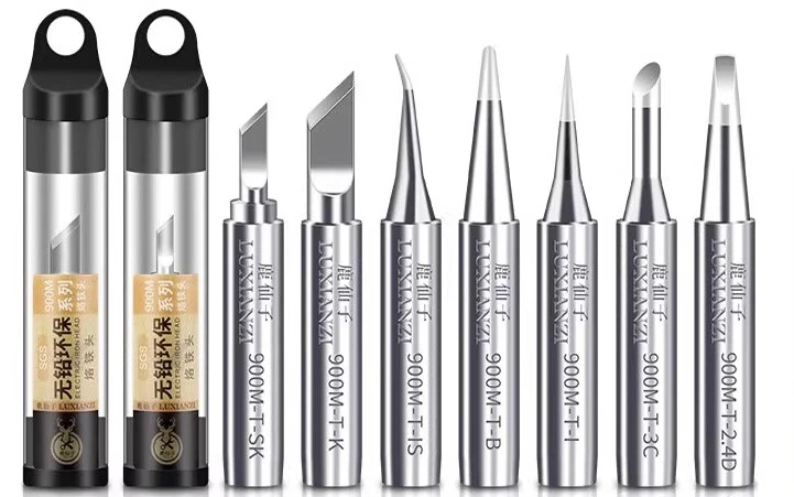 

936 lead-free soldering iron head blade head horseshoe internal heating electric soldering iron elbow welding
