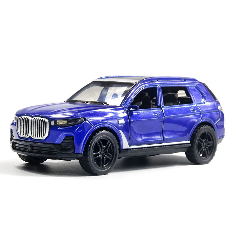 Modèle de voiture en alliage 1:36, jouet moulé sous pression, voiture de traction, décoration de collection, jouets pour enfants, véhicule pour Bmw X5 Suv