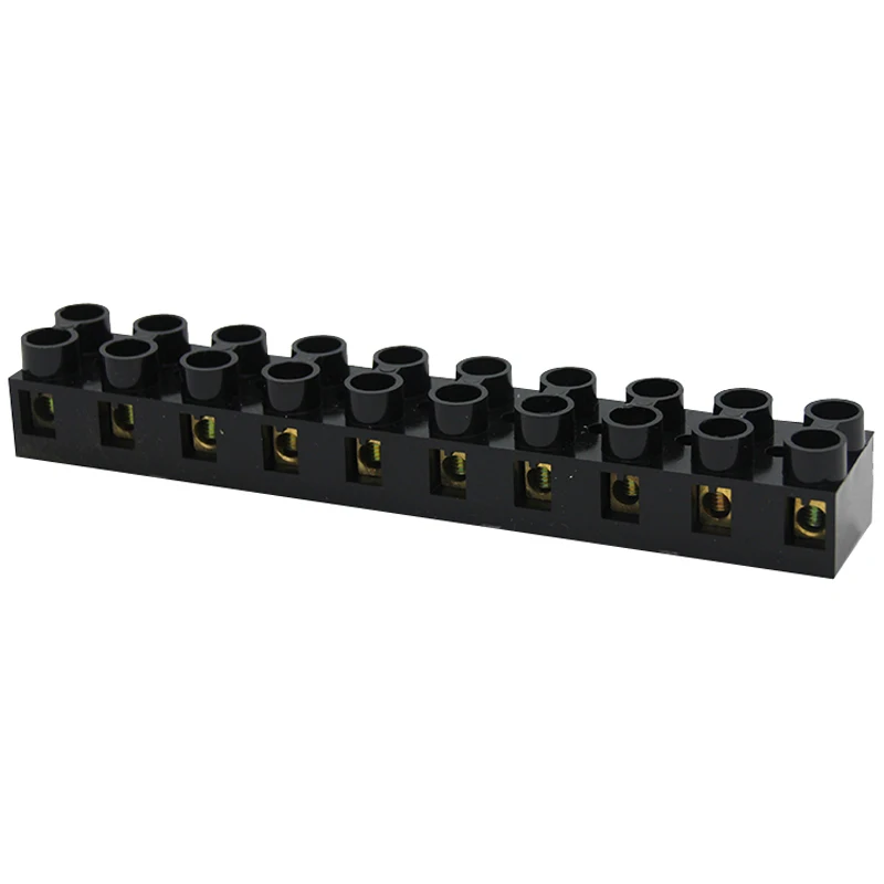 JX5-6005 terminal block all copper 60A2P3P4P5P10P fixed base X5 plastic insulated wire Screws Connector