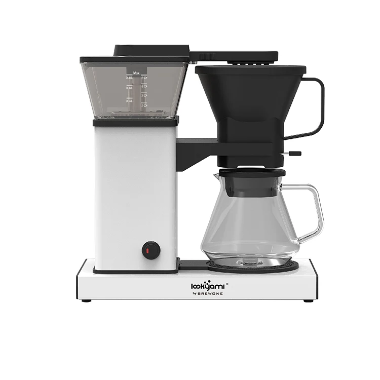 

White Coffee Brewing Machine 5Cups Speciality Brewing Machine Smart Coffee Machine For Home Use