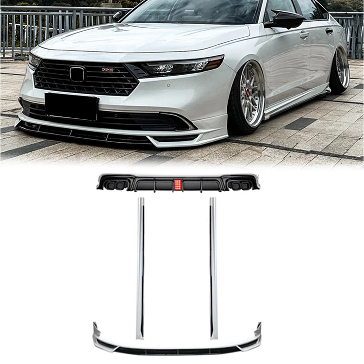 

DJ Style For Accord 2023 body Kit Surrounded Wholesale car front bumper rear bumper side skirt