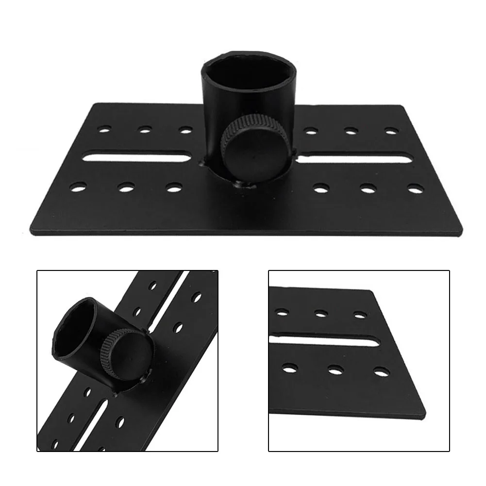 Rotatable Tray Stand 35mm Versatile Metal Tray Tripod Pole Bracket Adapter Top Cap For DJ/PA Speaker Holder Accessories