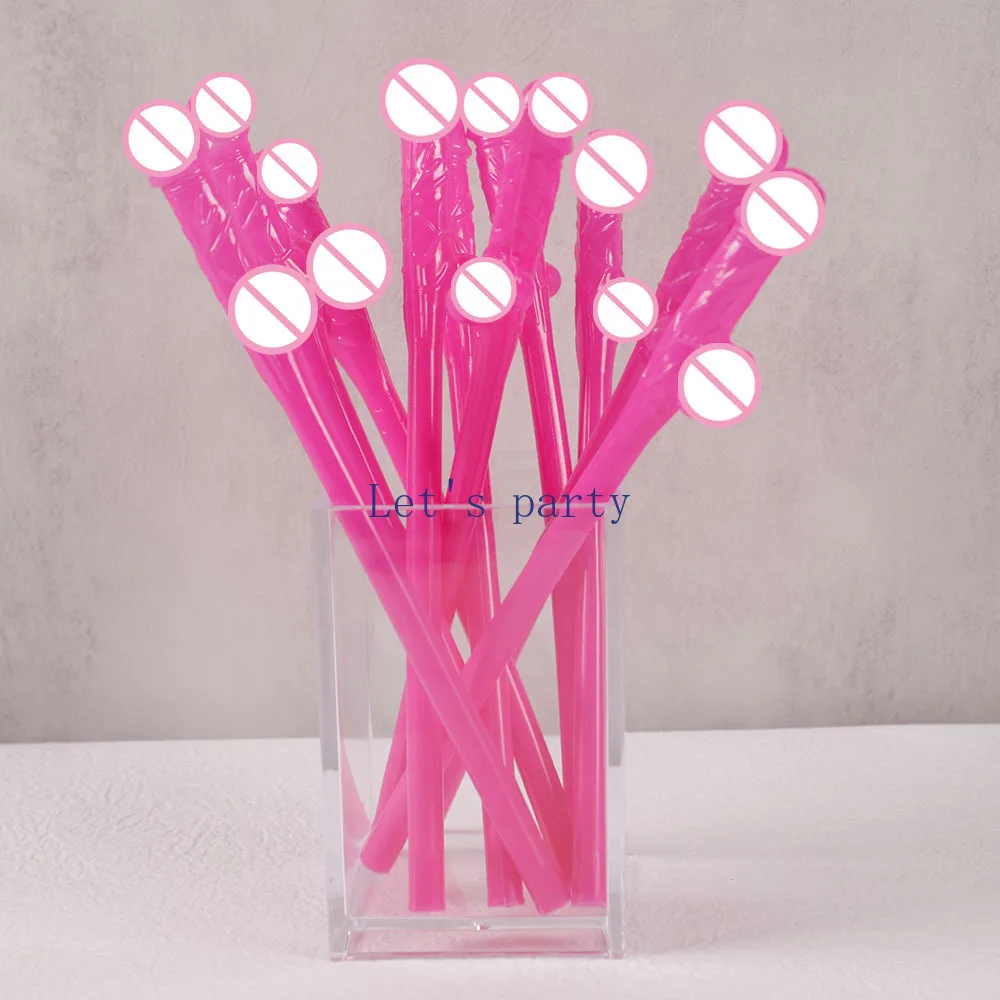 Bachelorette Party Penis Straws for Fun Celebrations