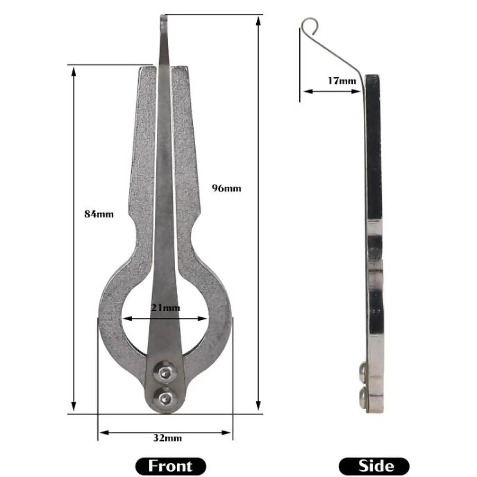 Compact Jaw Harp Mouth Musical Instrument Steel Folk Harpa for Creative Play Russian Harmonica Children