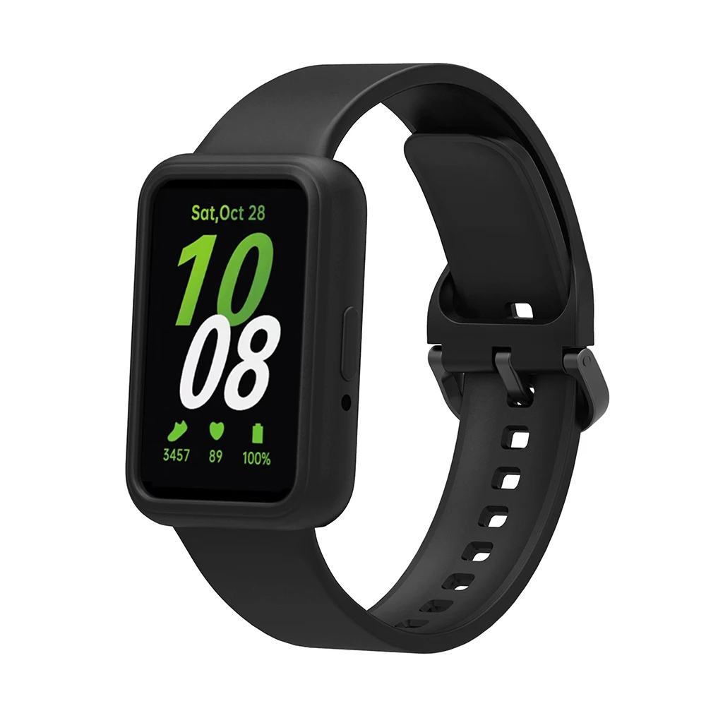 Silicone Strap+Protective Case For Samsung Galaxy Fit 3 Fit3 SM-R390 Bracelet Wristband Smartwatch Band image 4