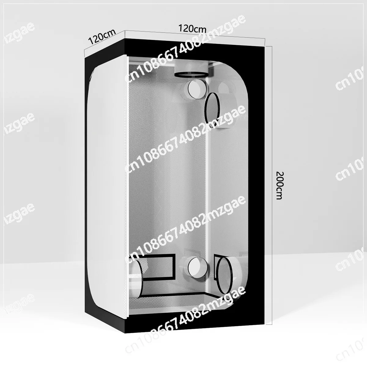 

150Х300х200 (без окон) палатка для посадки с пластиковыми углами, домашнее садоводство