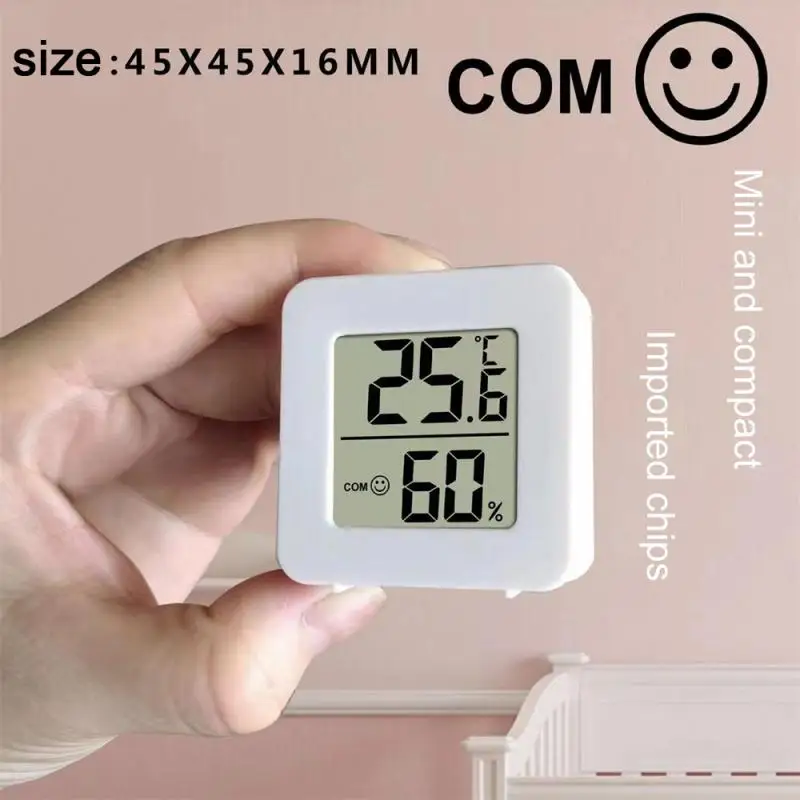 Room Mini Indoor Thermometer LCD Digital Temperature Room Hygrometer Gauge Sensor Humidity Meter Thermometer For Home Tool