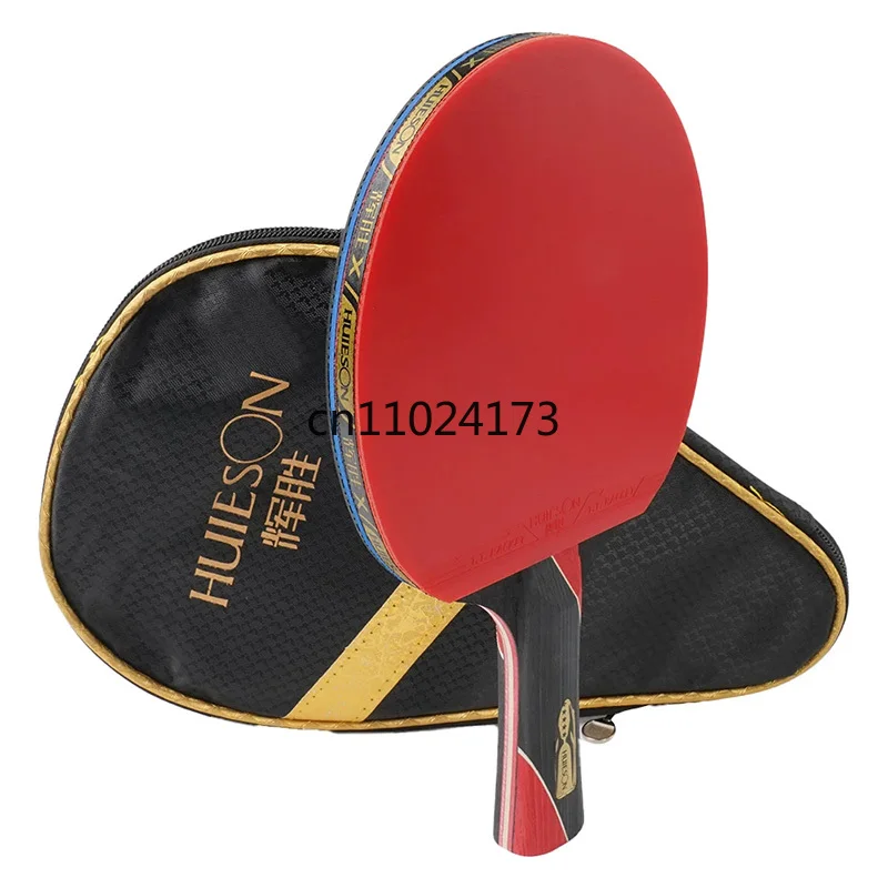 Raqueta de tenis de mesa de carbono para entrenamiento profesional individual, paleta de Ping Pong para jugadores avanzados principiantes, pieza deportiva de 6, 7, 8 estrellas