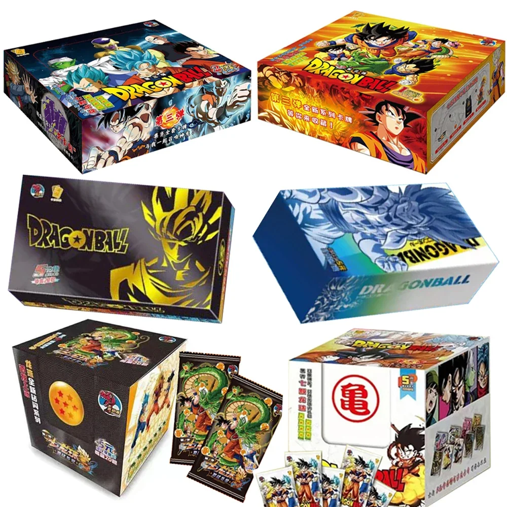 Dragon Ball Card Son Goku Rare Flash Card Battle Card Enhancement Pack Anime Characters Collection Flash Cards regalo per bambini