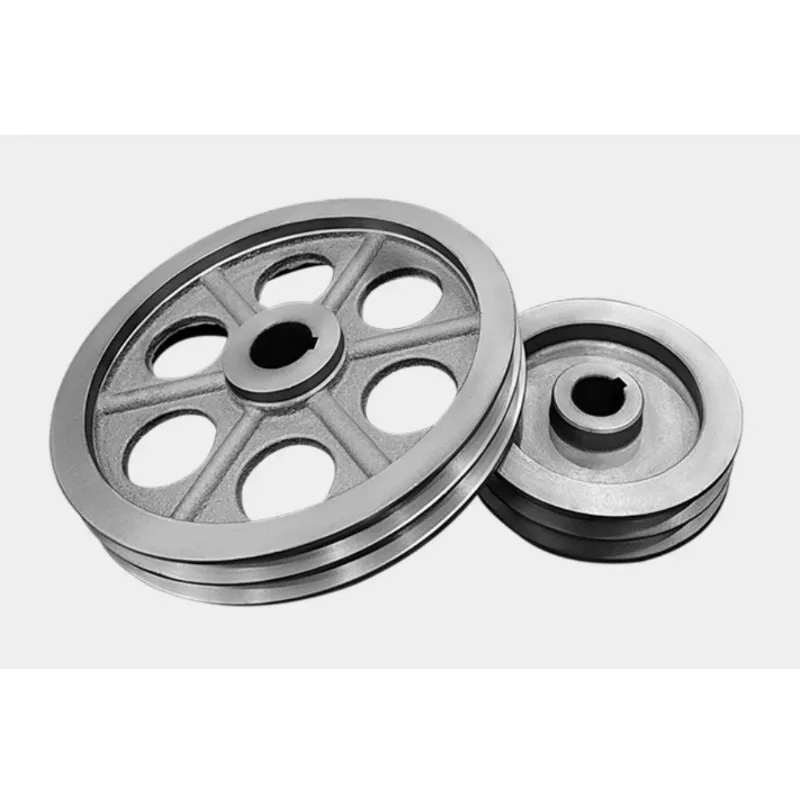 1PC Applied To 170-220mm B Type Two Slot Hollow Gear Reducer Engine Generator Drive Wheel Triangular Pulley
