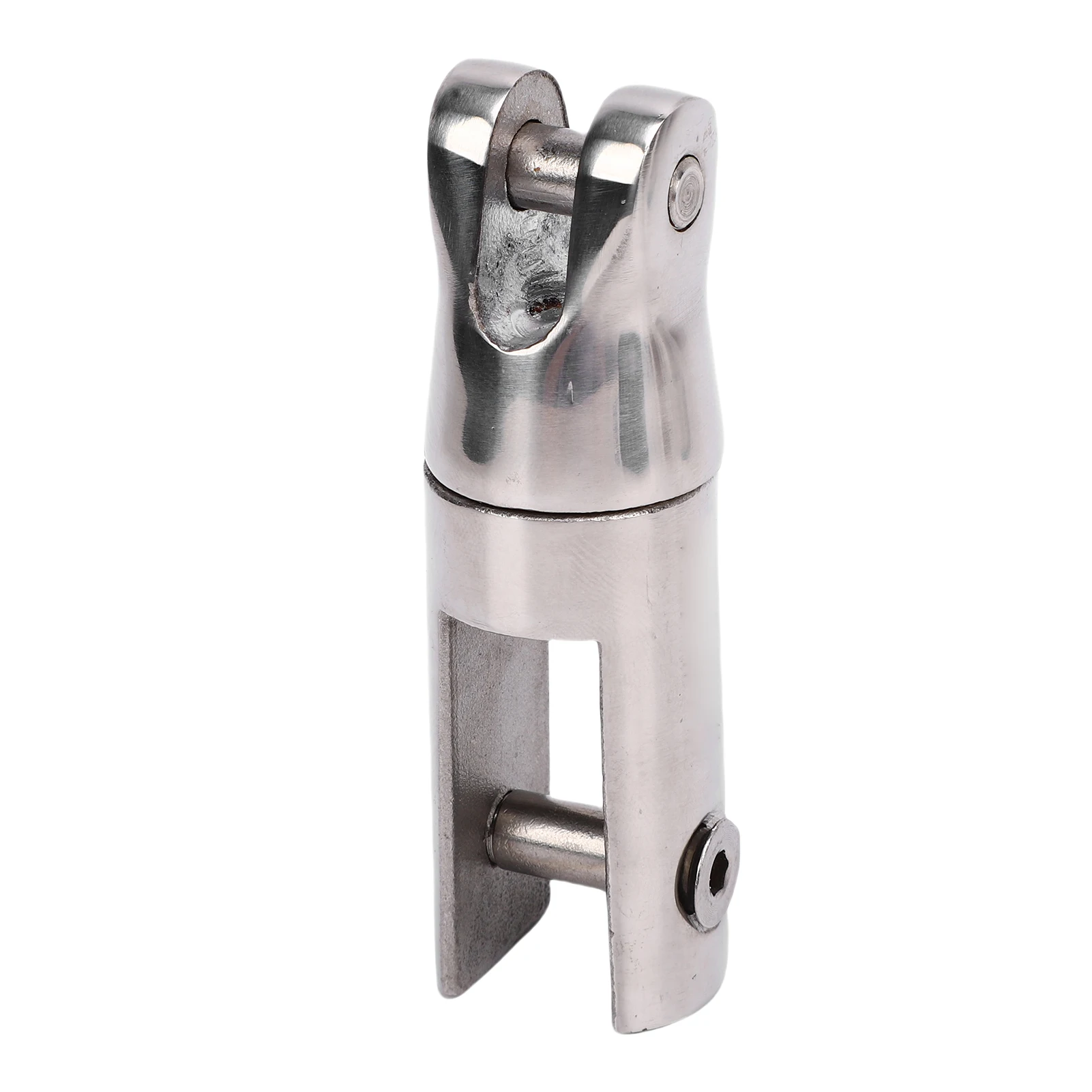 

Boat Swivel Connector 360 Degree Rotation 316 Stainless Steel Rugged 2 Sections Design Boat Swivel Shackle Connector for Yacht