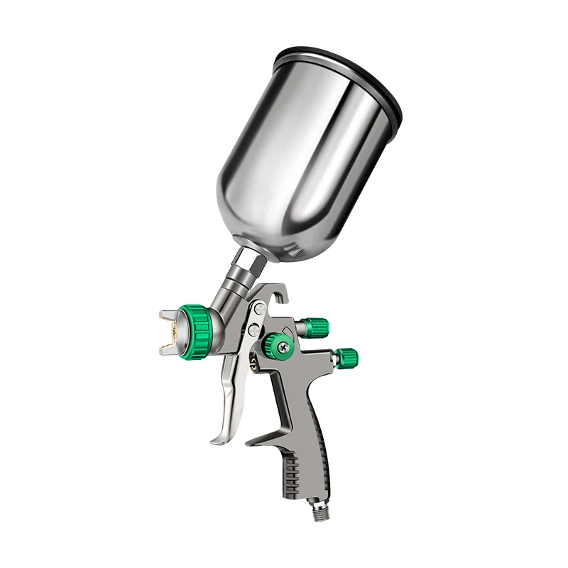 Hot SK-2011 Professional LVLP Spray Gun Efficient Painting Tool With Aluminum Pot