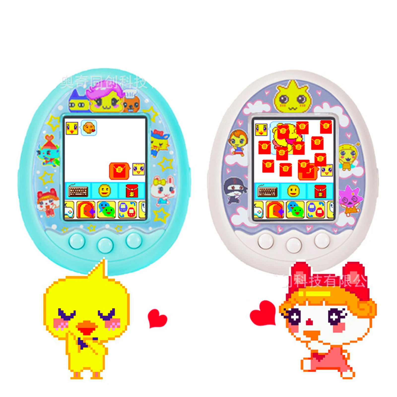 Tamagotchis Funny Kids Electronic Pets Toys Nostalgic Pet In One Virtual Cyber Pet Interactive Toy Digital Screen E-pet Color HD