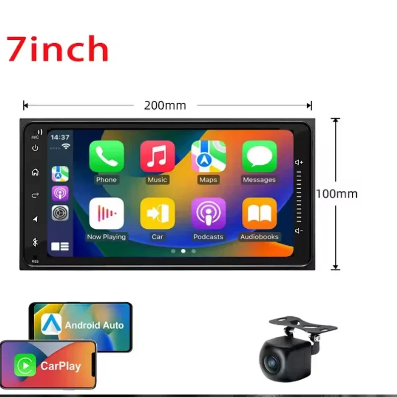 

7'' For Toyota Scion TC 2011-2016 Car Radio Head Unit Apple CarPlay Android Auto Multimedia Player GPS WiFi Intelligent System