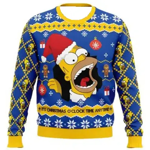 The Simpsons 3D Printed Pullover Role-playing Enhanced Thermal Material Casual Fashion Top Cartoon Character Thermal Hoodie