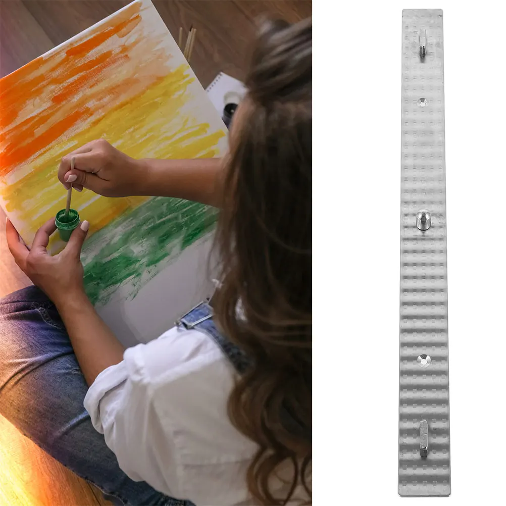 

Metal Positioning Ruler for Animation Drawing High Precision Caricature 3 Pin Pegbar Tool Lightweight Portable Supply