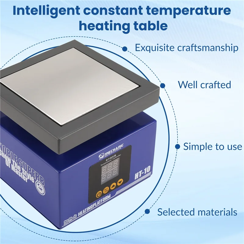 MECHANIC HT-10 Intelligent Constant Temperature Heating Table Motherboard For Phone Repair PCB Board-[A04I]