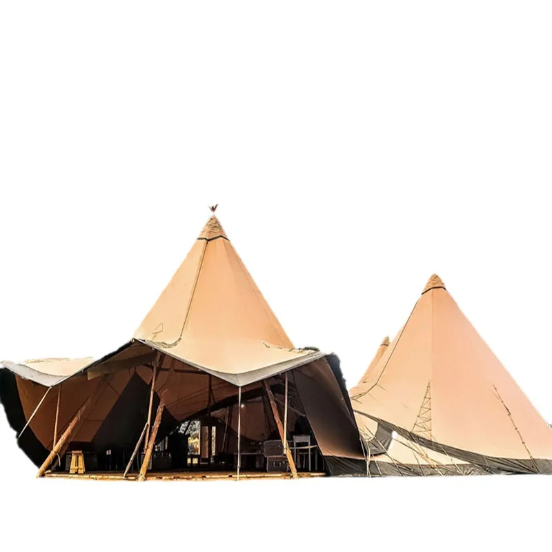 Beach canopy, cotton outdoor tent, camping base tent