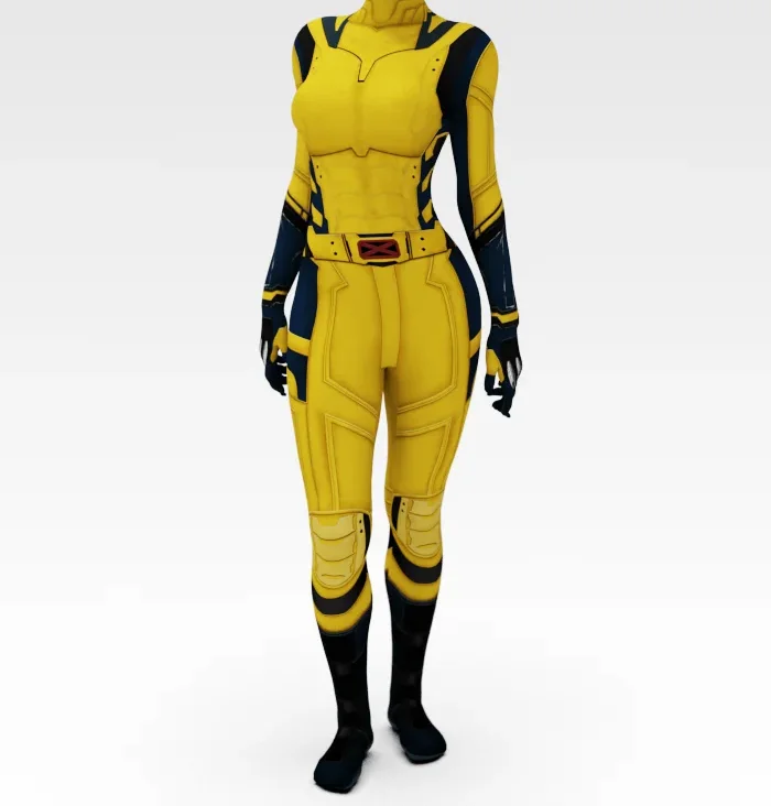 Halloween Triple Claws Wolverine Female Spandex Cosplay Costume Adults Girls Superhero Zentai Bodysuit Halloween Costume