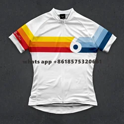 Twin Six 6 Women Jersey Outdoor Sports Cycling Breathable Shirt Roupa Ciclismo Summer Road Bike Short Sleeve Quick Dry Clothing