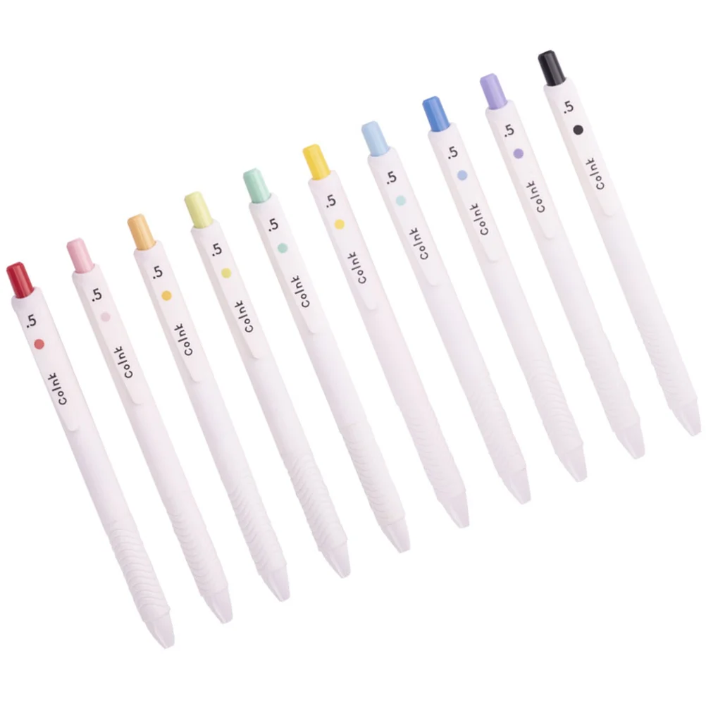 

10Pcs Compact Gel Pens Fast Dry Multi Function Drawing Painting Marking Portable Writing Supplies Drawing Pen Writing Pen