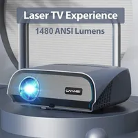 Caiwei 4K Ultra HD Projetor 1480Ansi Android WIFI for Smartphone Home Theater Projectors Auto Focus 16000Lumens Video Movie Beam