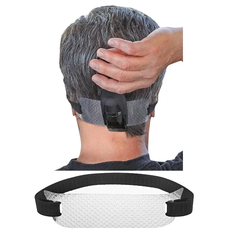 

Neck Hair Stencil - Reusable Template for Precise Neckline Haircut, DIY Barbering Guide for Clean Shaved Hairline