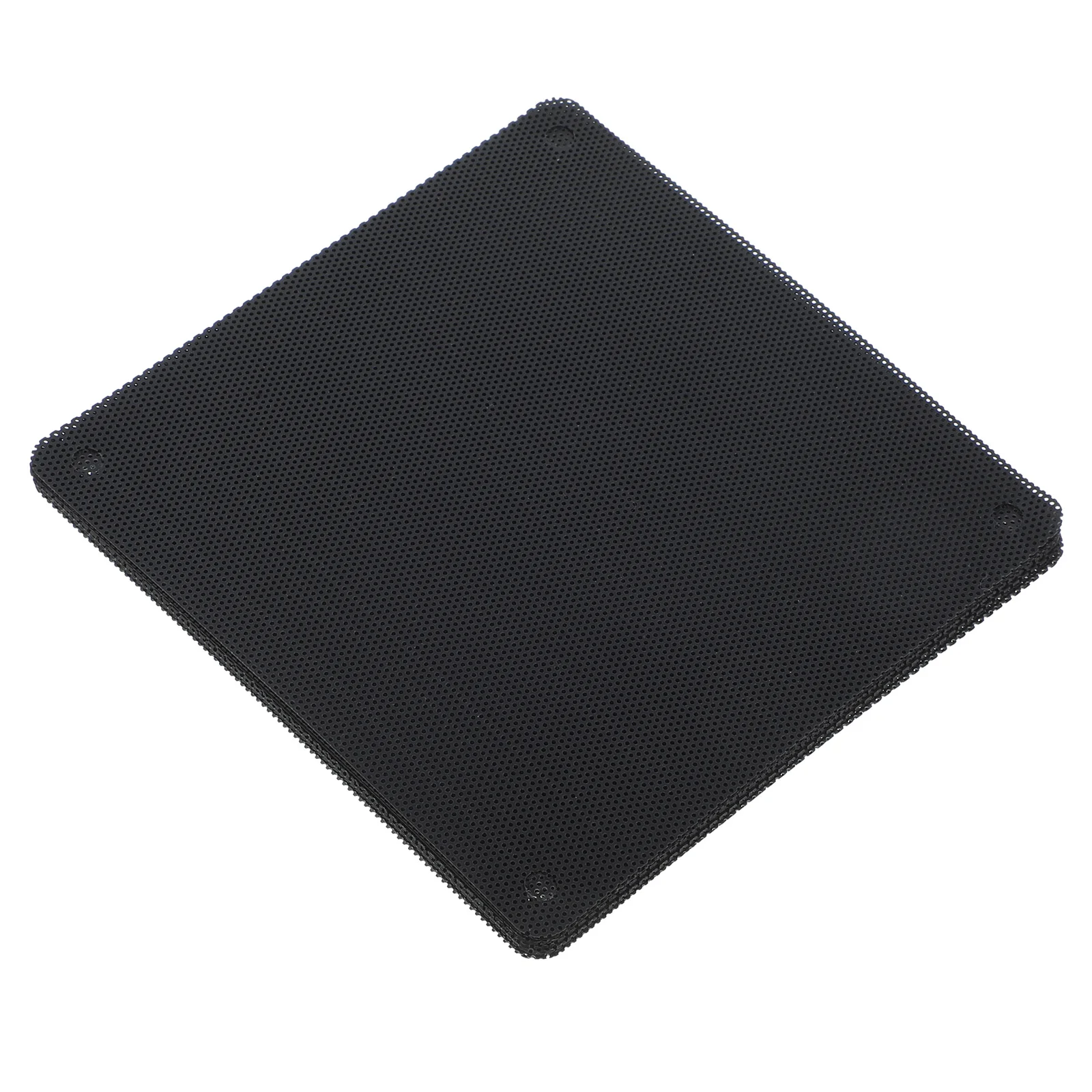 

10pcs 7x7CM Chassis Dustproof Net Fan Filter PVC Perforated Cover For Computer Case Speaker Grille Electronics Protection