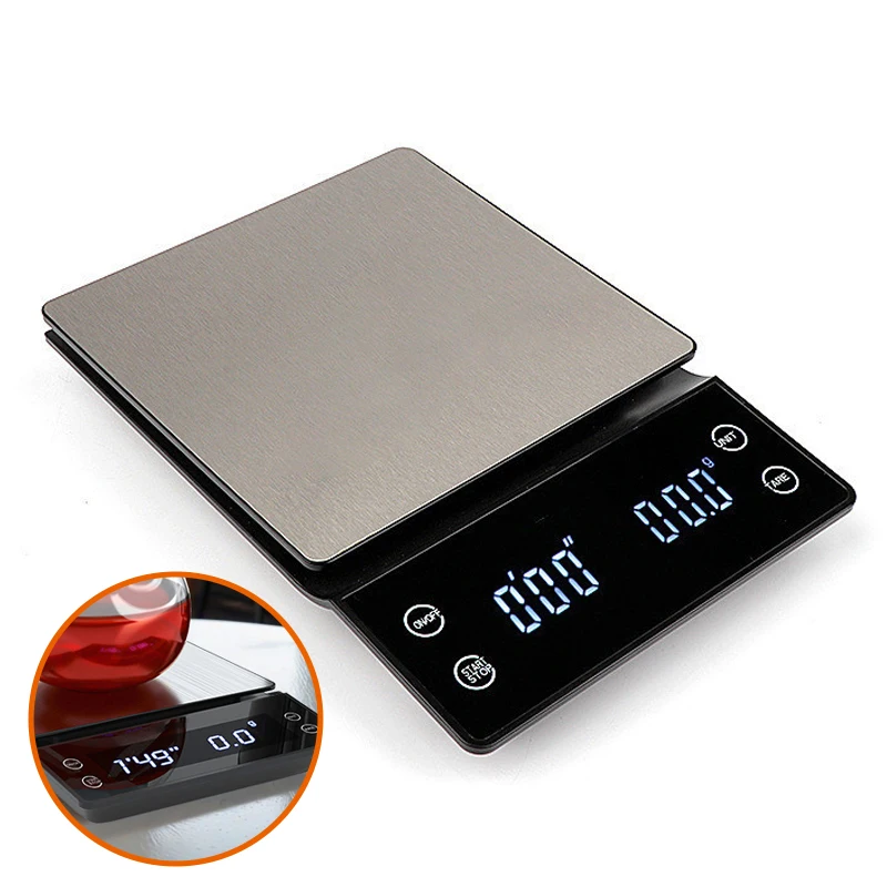 

Commercial Household Food Weighing Multifunctional Stainless Steel Electronic Kitchen Scale Smart Portable Waterproof