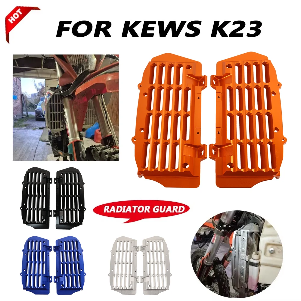 

For KEWS K23 K 23 2023 Motorcycle Accessories Radiator Grill Guard Protector Grille Protection Cover